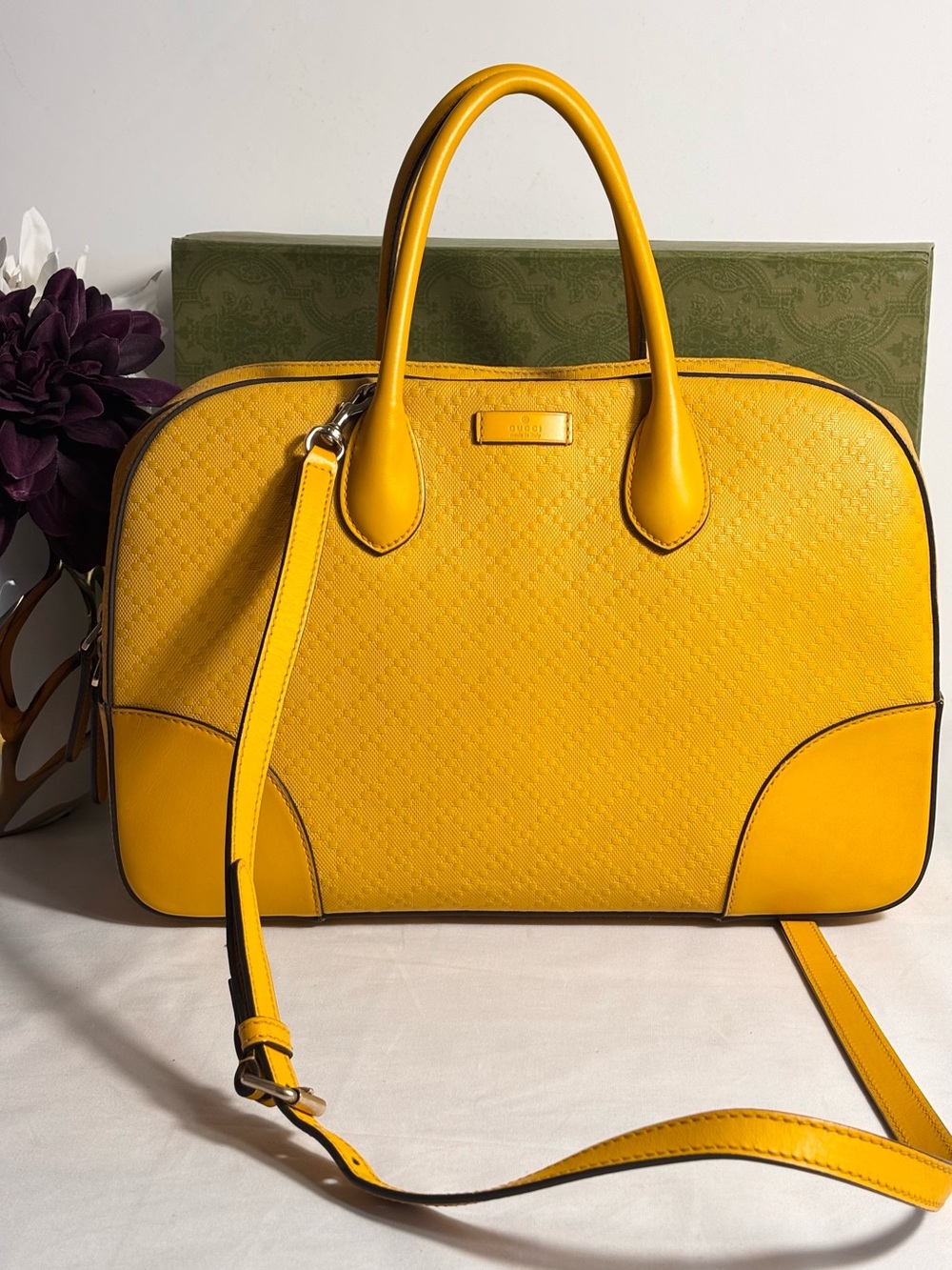 Gucci Diamonte Top Handle 2 Way